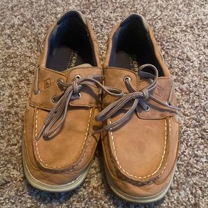 Brown sperry topsiders, gently used